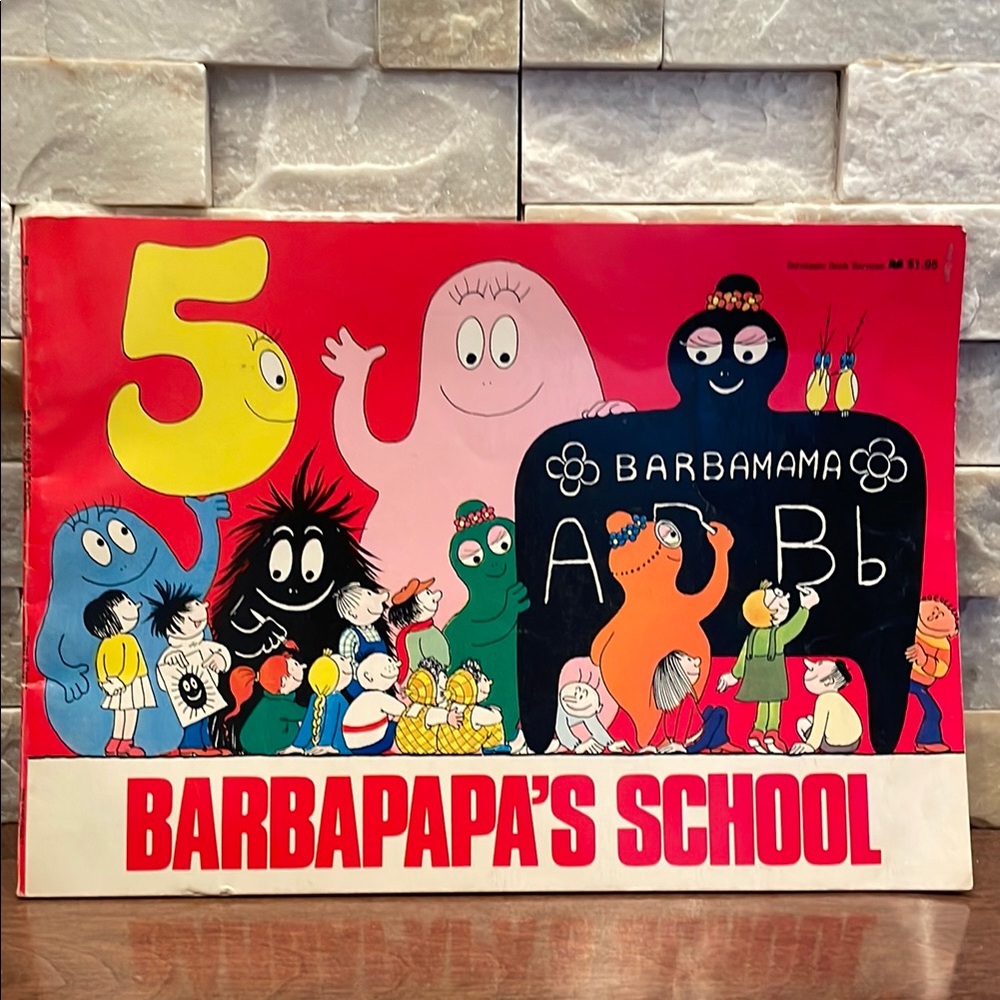Barbapapa's School Softcover Book